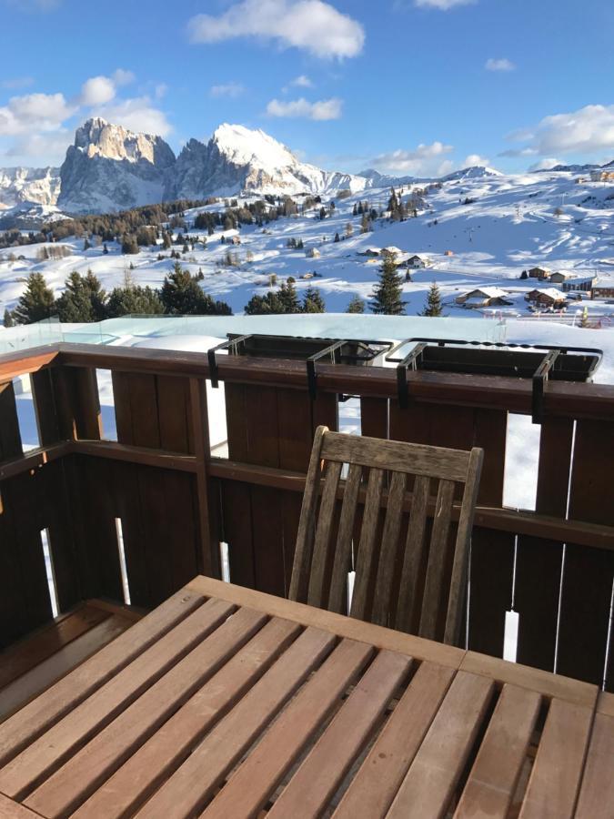 Appartamento Con Vista Sull'Alpe Di Siusi Bulla Exteriör bild